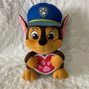 PAW PATROL Nickelodeon Chase In Police Uniform with Big Paw Heart